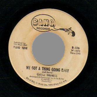 Abigale Haness - We Got A Thing Going Baby