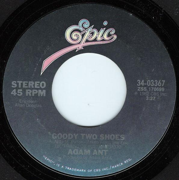 Adam Ant - Goody Two Shoes