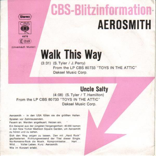 Aerosmith - Walk This Way