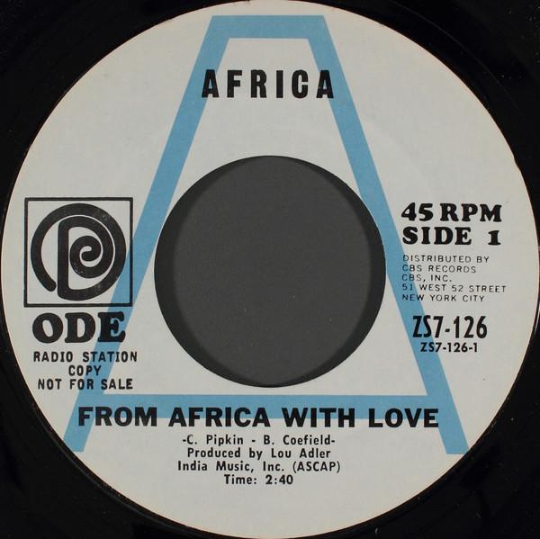 Africa  - From Africa With Love