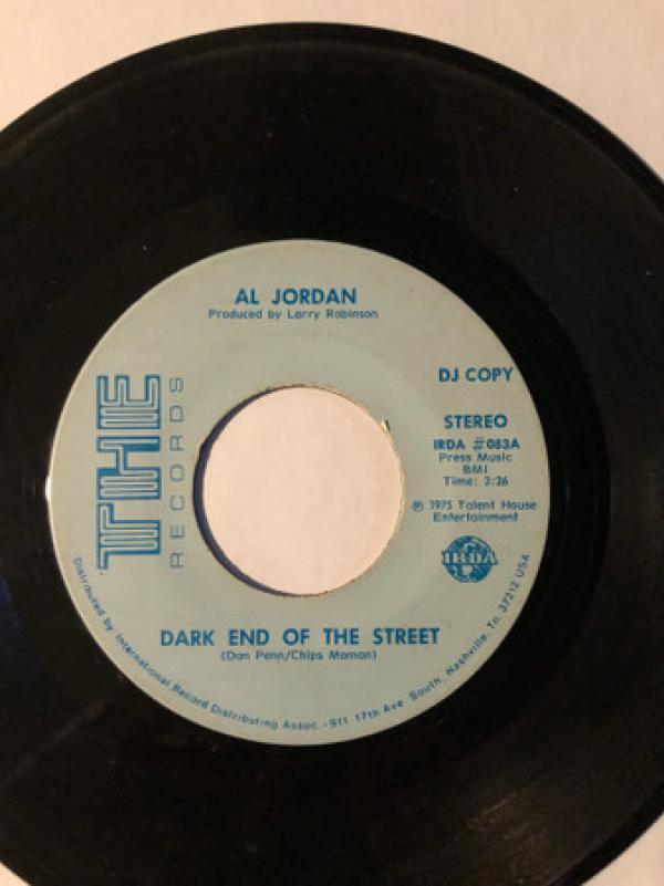 Al Jordan  - Dark End Of The Street