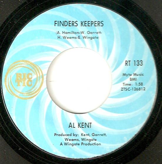 Al Kent (2), Al Kent Orchestra - Finders Keepers / Ooh! Pretty Lady
