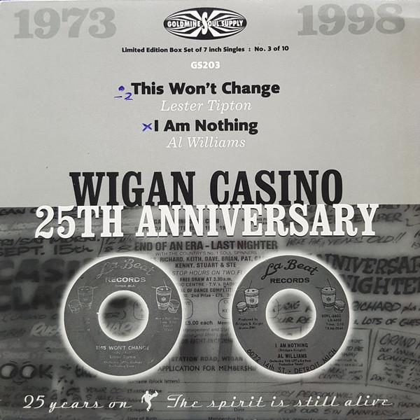 Al Williams , Lester Tipton - This Won't Change / I Am Nothing