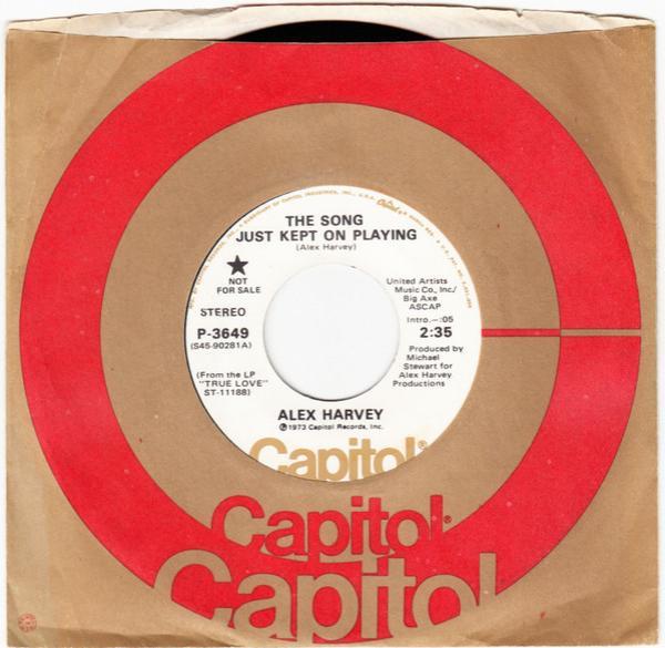 Alex Harvey  - The Song Just Kept On Playing