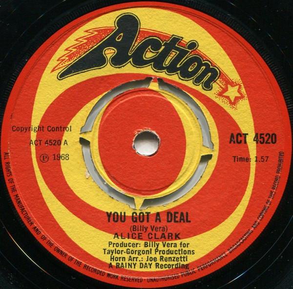 Alice Clark - You Got A Deal