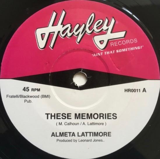 Almeta Latimore - These Memories / La La