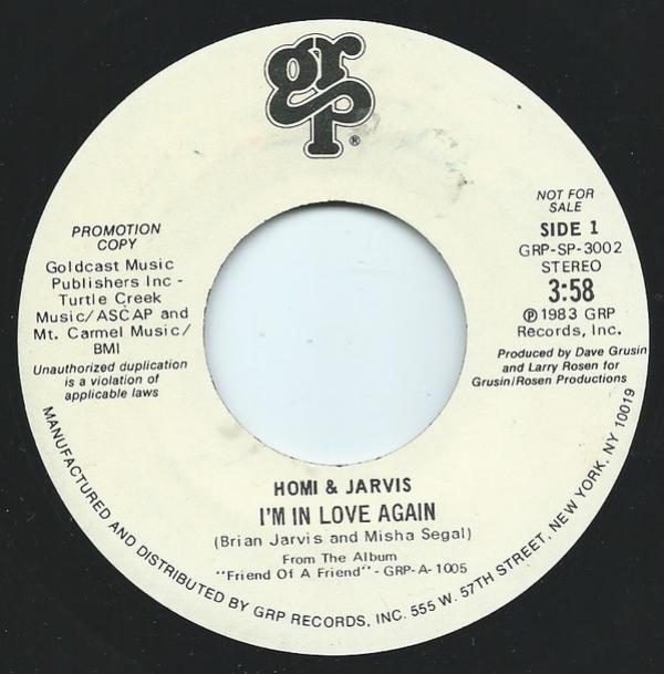 Amanda Homi, Brian Jarvis - I'm In Love Again