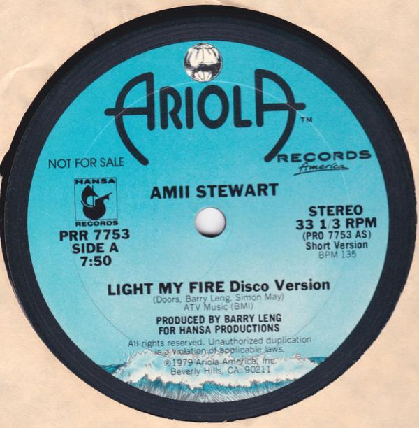 Amii Stewart - Light My Fire