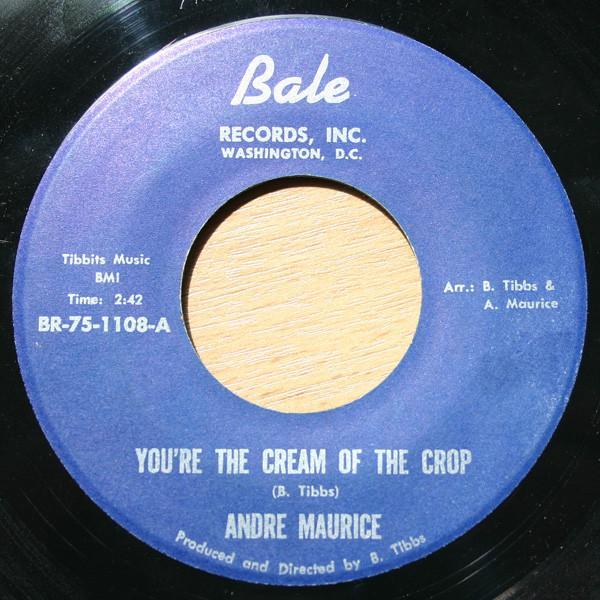 André Maurice (2) - You're The Cream Of The Crop