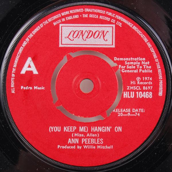 Ann Peebles - (You Keep Me) Hangin' On