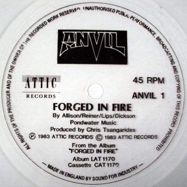 Anvil - Forged In Fire