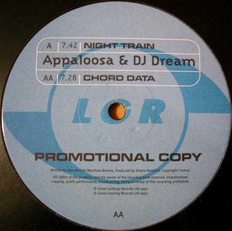 Appaloosa, DJ Dream  - Night Train / Chord Data