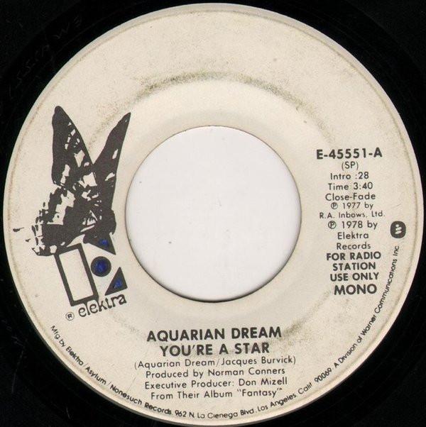 Aquarian Dream  - You're A Star