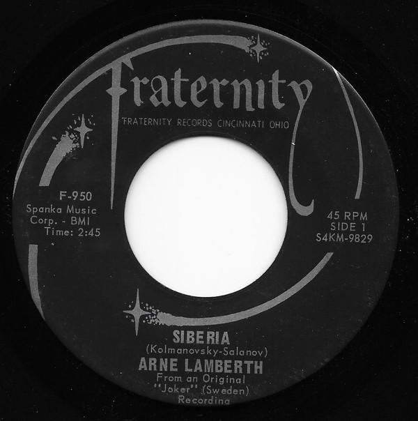 Arne Lamberth - Siberia / Stockholm