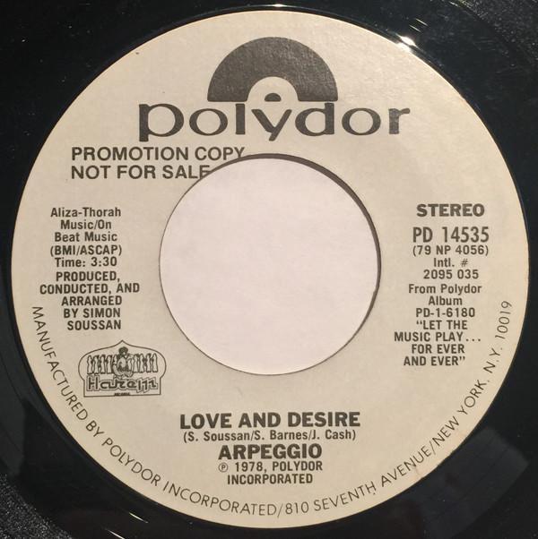 Arpeggio  - Love And Desire