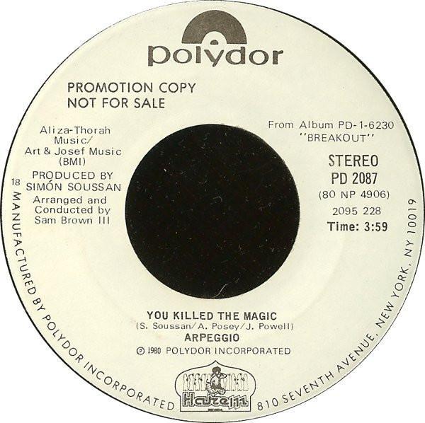 Arpeggio  - You Killed The Magic