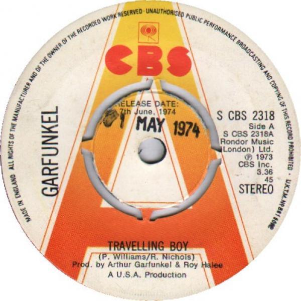Art Garfunkel - Travelling Boy
