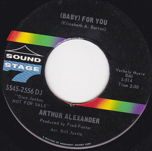 Arthur Alexander - (Baby) For You