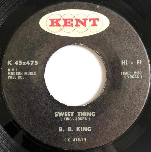 B.B. King - Sweet Thing / Soul Beat