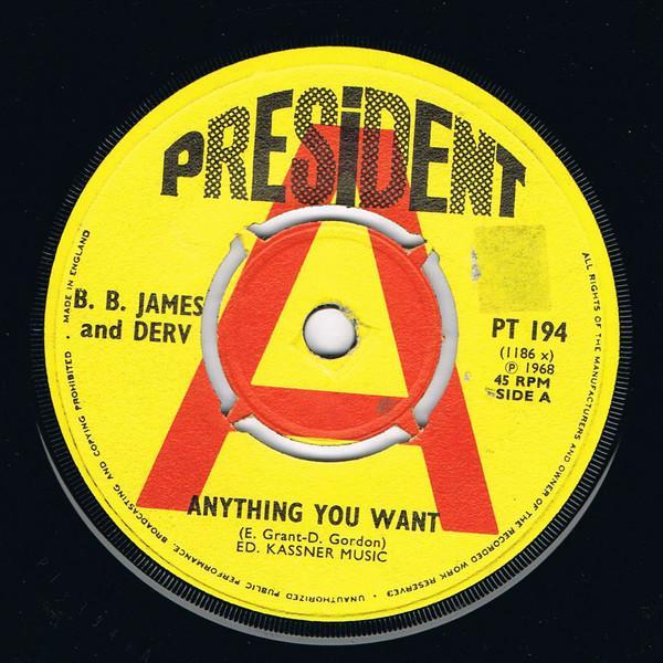 B.B. James & Derv - Anything You Want