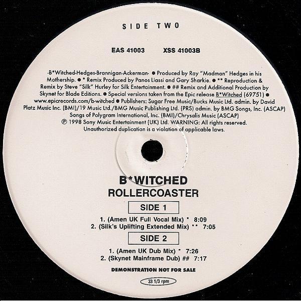 B*Witched - Rollercoaster