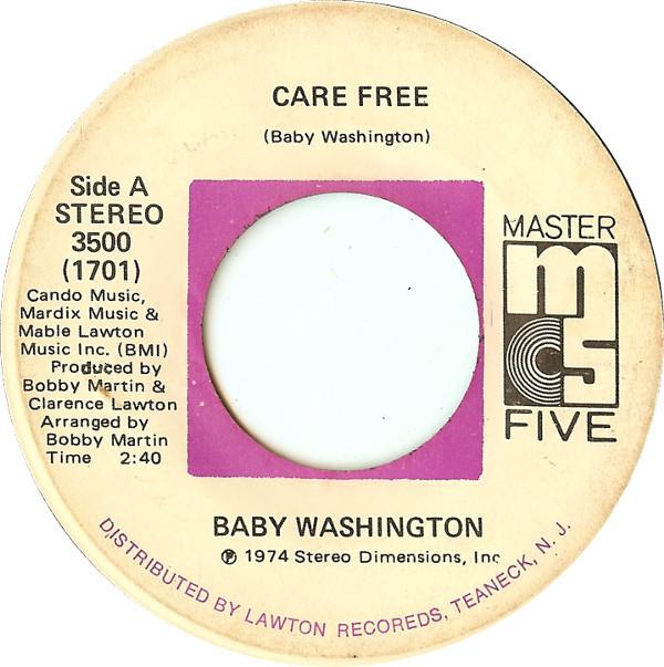 Baby Washington - Care Free