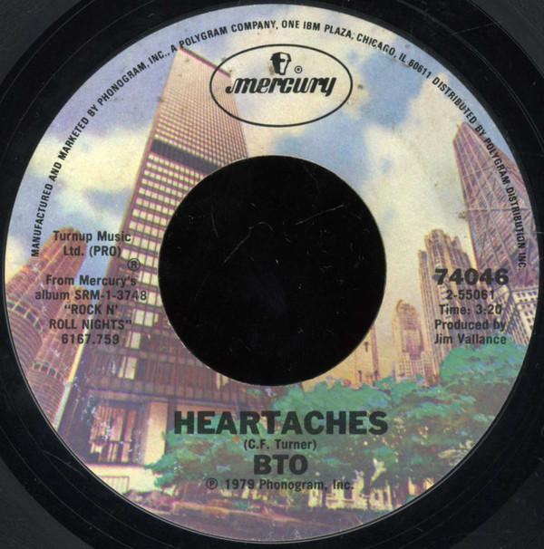 Bachman-Turner Overdrive - Heartaches
