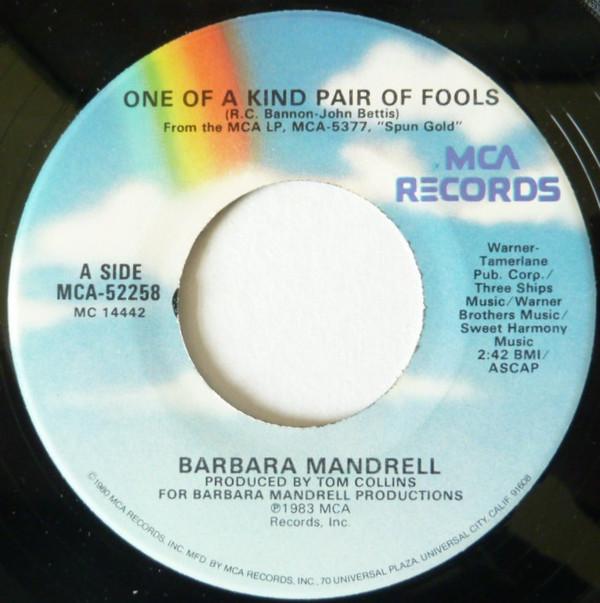Barbara Mandrell - One Of A Kind Pair Of Fools