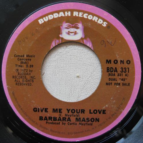 Barbara Mason - Give Me Your Love