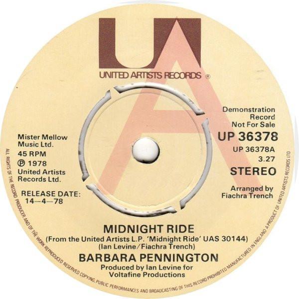 Barbara Pennington - Midnight Ride