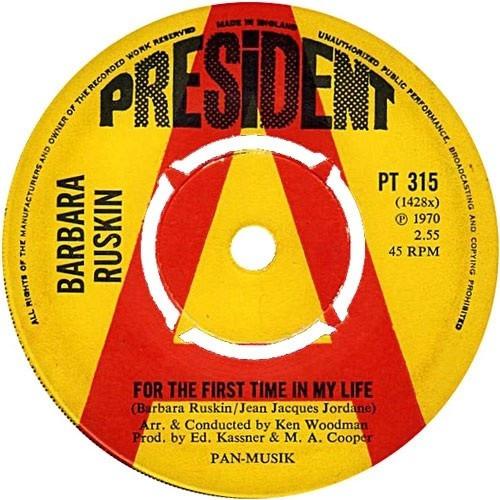 Barbara Ruskin - For The First Time In My Life