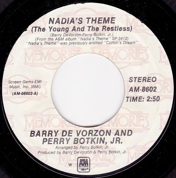 Barry De Vorzon, Perry Botkin Jr. - Nadia's Theme / Bless The Beasts And Children