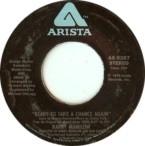 Barry Manilow - Ready To Take A Chance Again