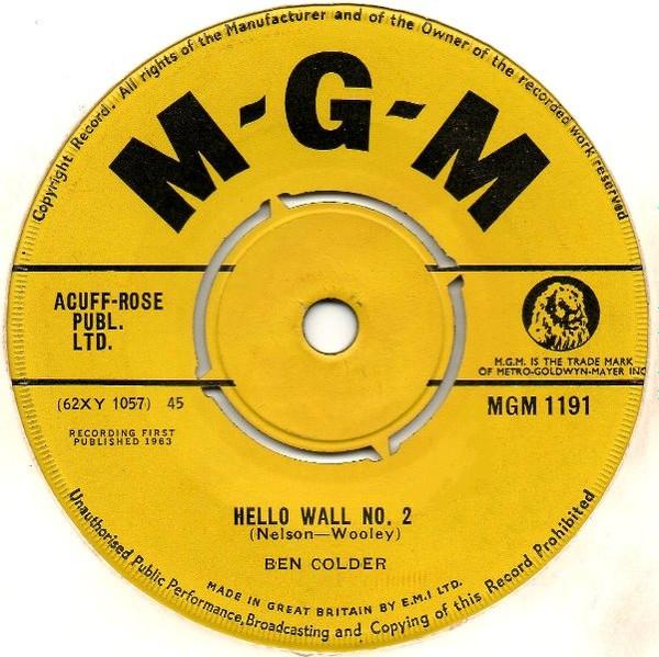 Ben Colder - Hello Wall No. 2