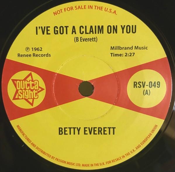 Betty Everett, Juanita Nixon - I've Got A Claim On You / Stop Knockin'