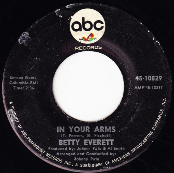 Betty Everett - In Your Arms / Nothing I Wouldn't Do