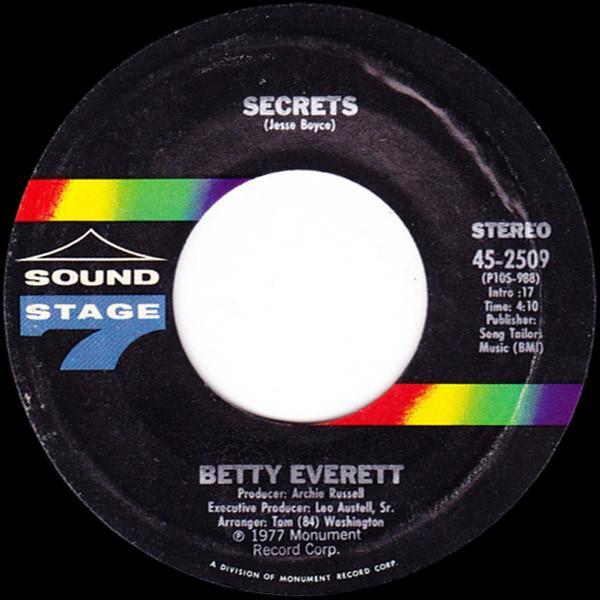Betty Everett - Secrets / Prophecy