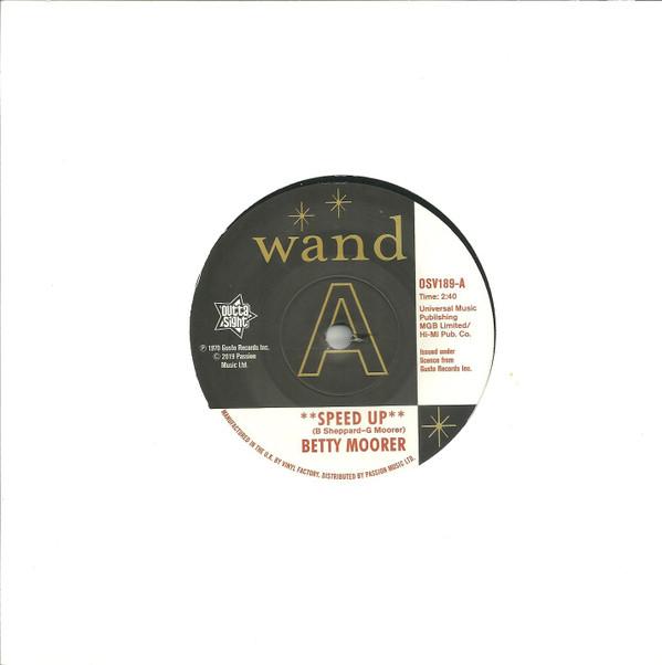 Betty Moorer - Speed Up / It's My Thing