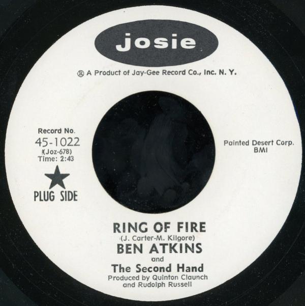 Big Ben Atkins, Second Hand  - Ring Of Fire / Mr. Pitiful