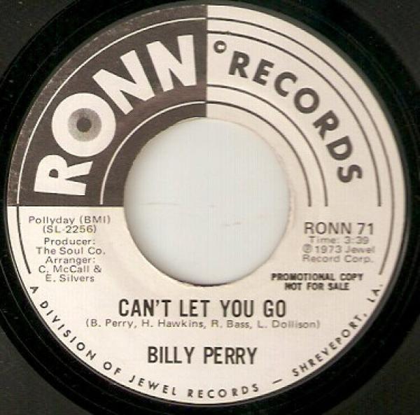 Billy Perry - Can't Let You Go