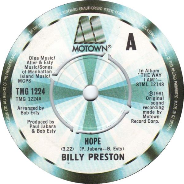 Billy Preston - Hope