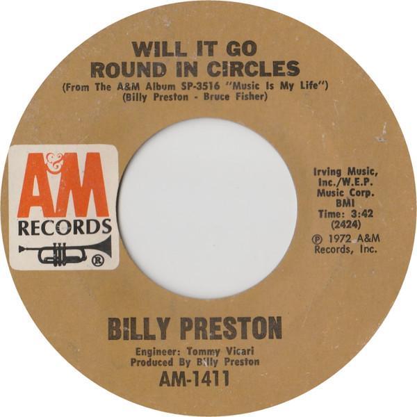 Billy Preston - Will It Go Round In Circles / Blackbird