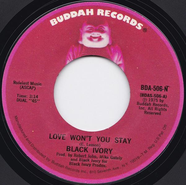 Black Ivory - Love Won't You Stay / Daily News (Instrumental)