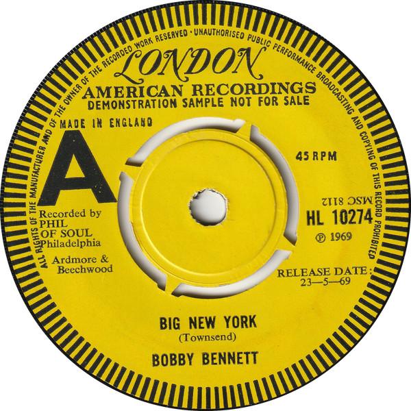 Bobby (Guitar) Bennett - Big New York