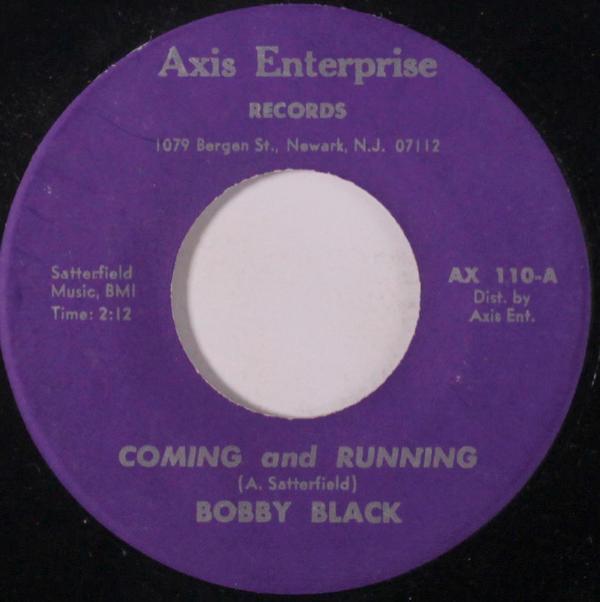 Bobby Black  - Coming And Running