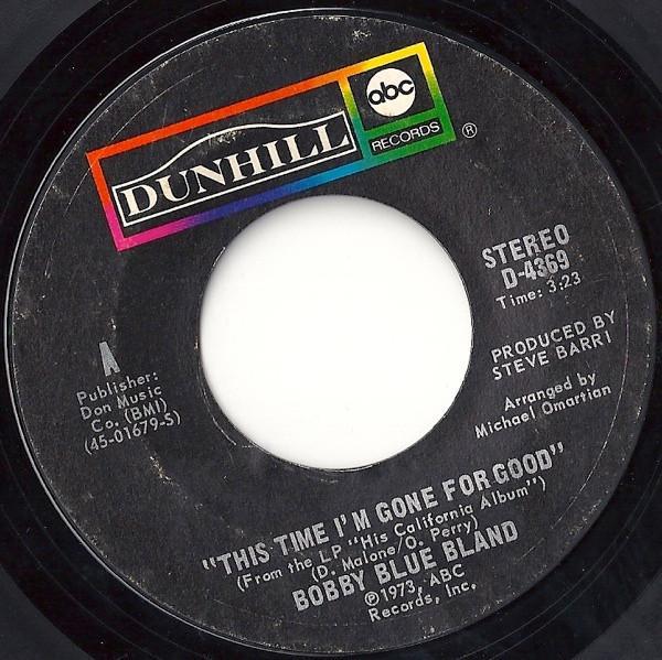 Bobby Bland - This Time I'm Gone For Good