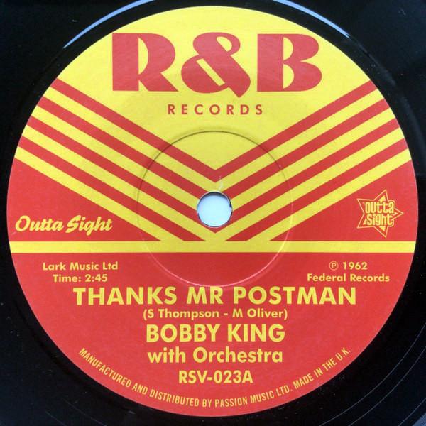Bobby Guy (3), Bobby King With Orchestra - Thanks Mr Postman / Good Enough