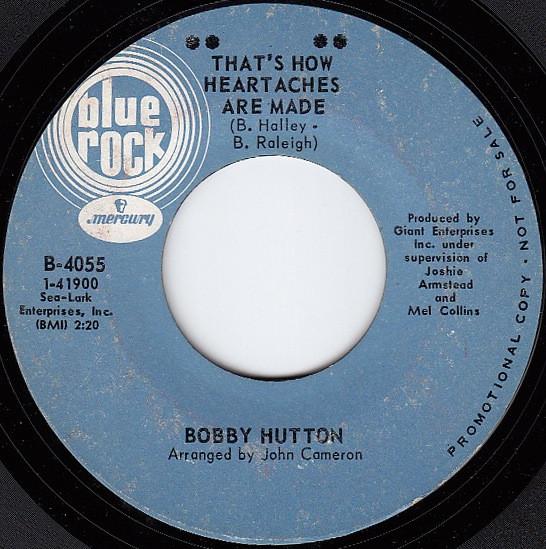 Bobby Hutton - That's How Heartaches Are Made / Ooo Baby
