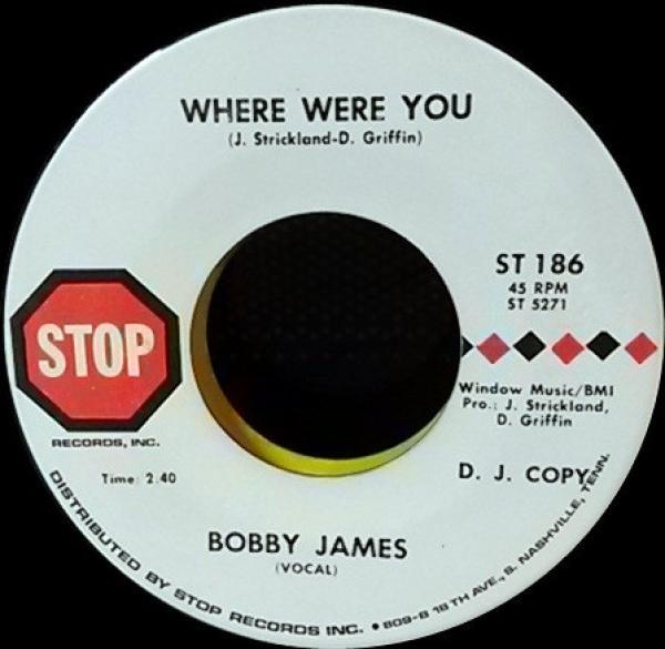 Bobby James (11) - Where Were You