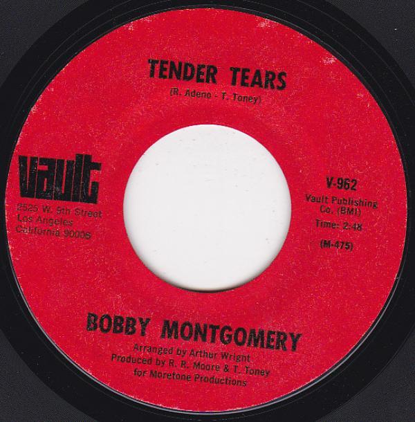 Bobby Montgomery  - Tender Tears / Time Brings About A Change